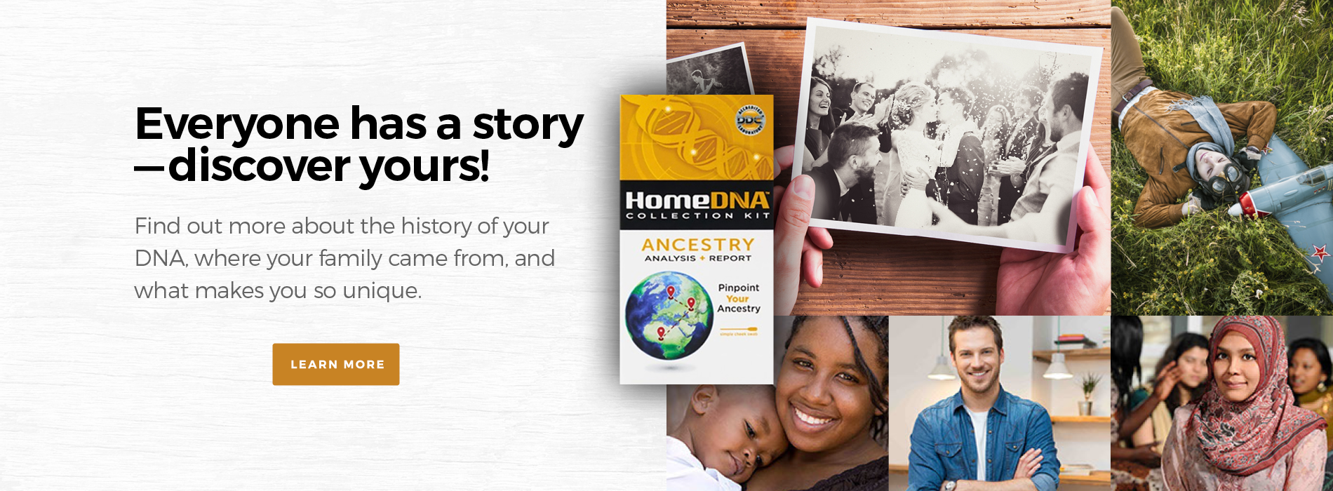 HomeDNA Starter Test for Ancestry | Learn More HomeDNA Starter Test for Ancestry