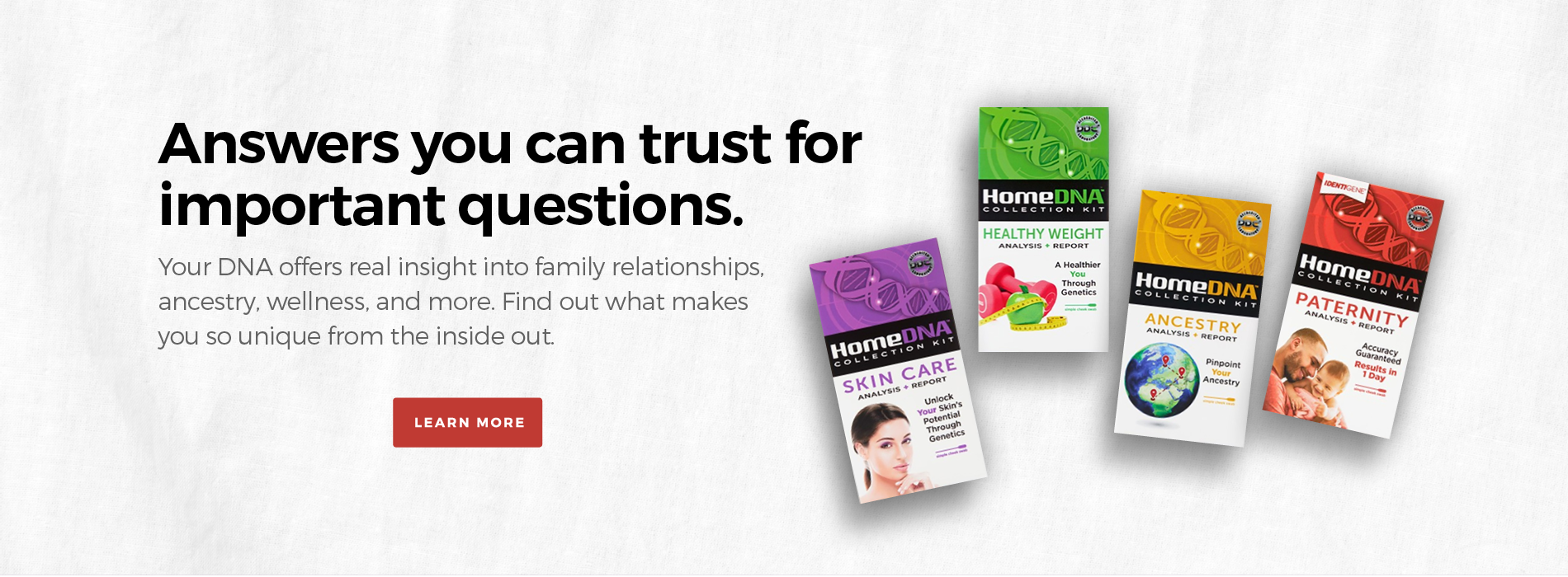 HomeDNA Home Genetic Testing | Learn More HomeDNA Home Genetic Testing